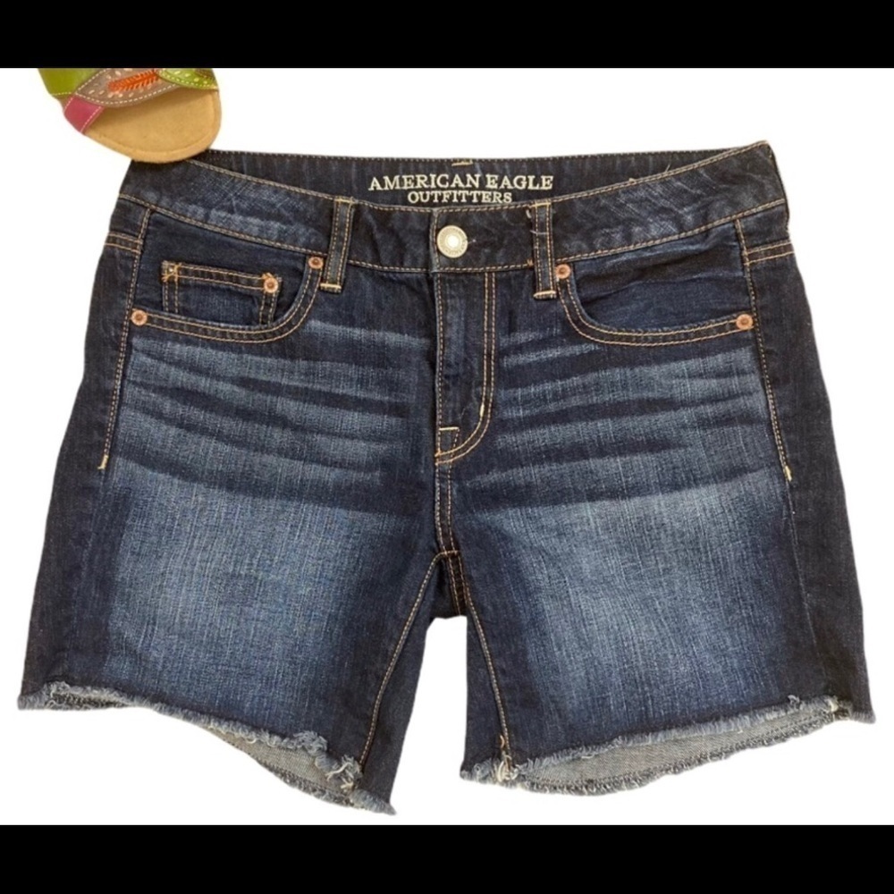 American Eagle Raw Hem Shorts